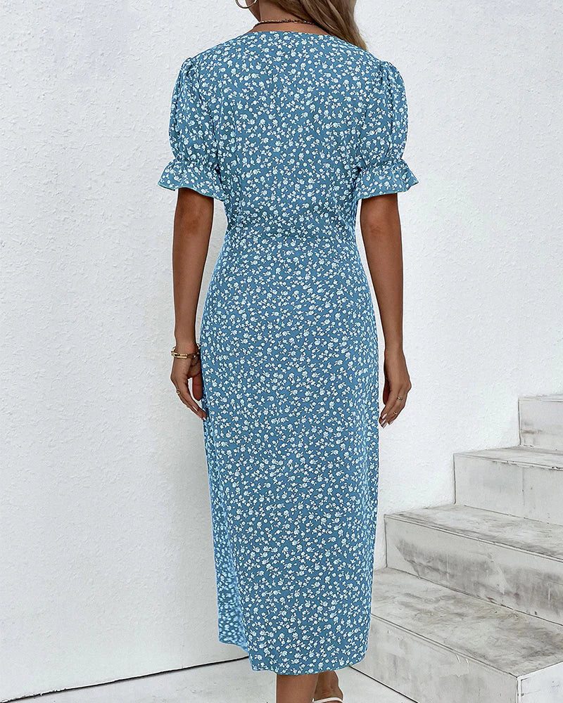 Evelyn - Wrap Midi Dress