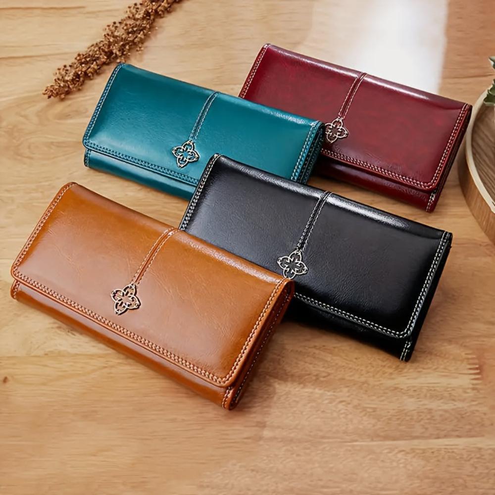 Sandra - Leather Bifold Wallet