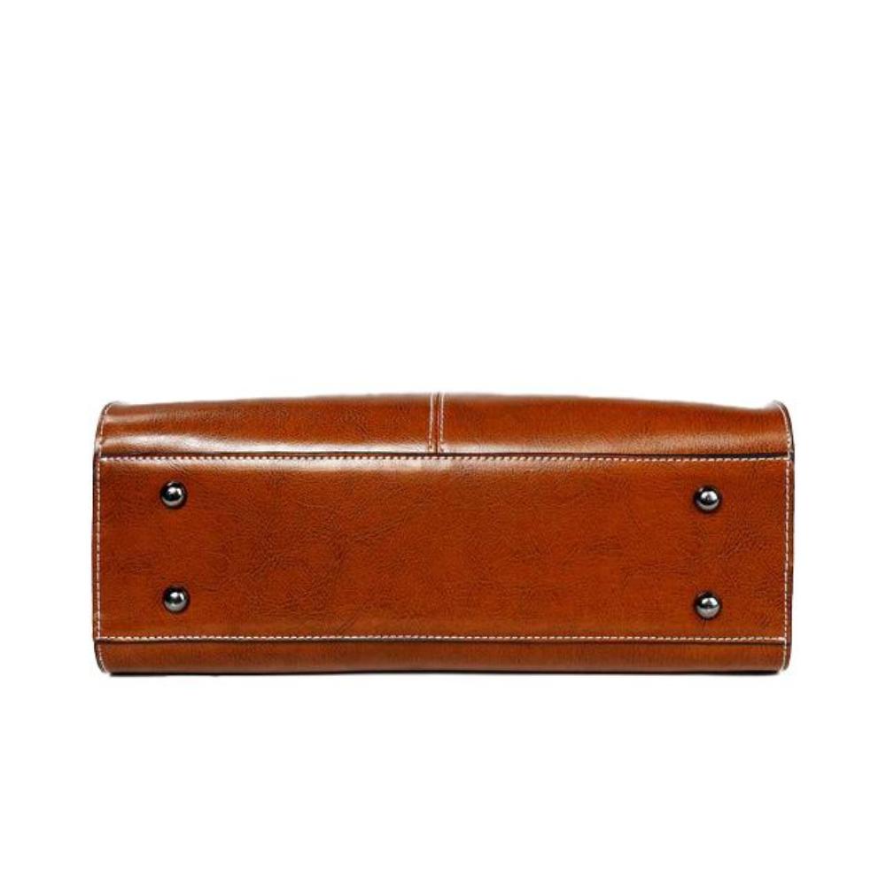 Sally - Structured Leather Handbag