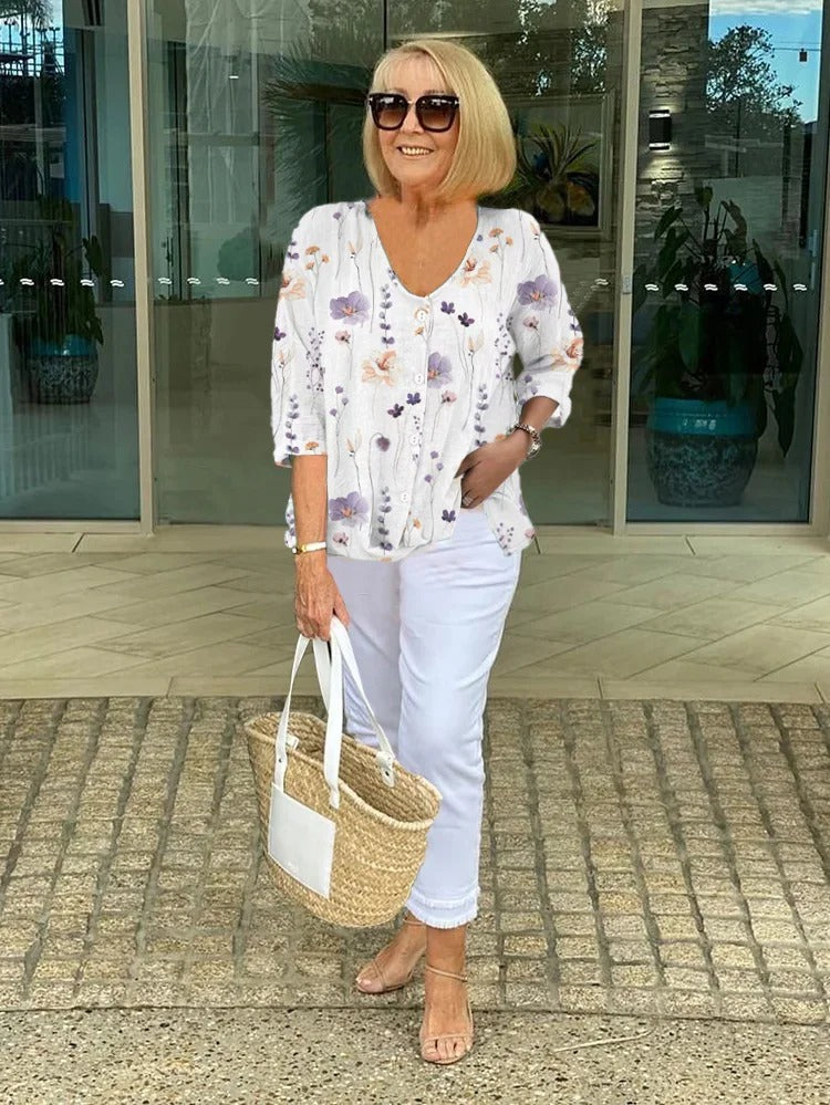 Blouse pour femmes | Manches trois-quarts
