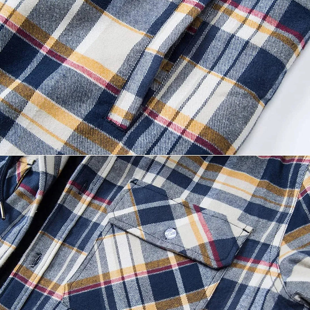 Parker - Checked Hooded Jacket