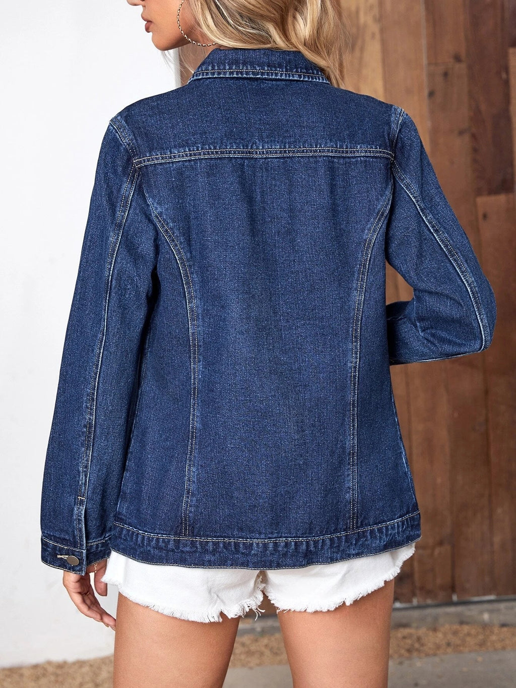 Lea - Oversized Denim Jacket