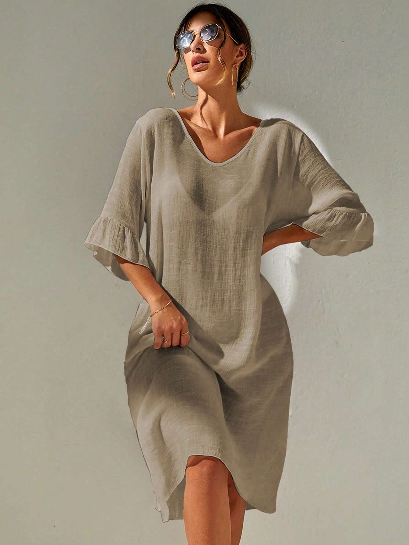 Sadie - Lightweight Beach Maxi Dress