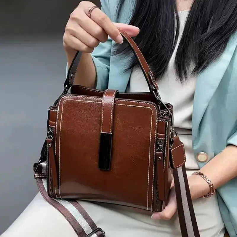 Cathy - Leather Crossbody Bag