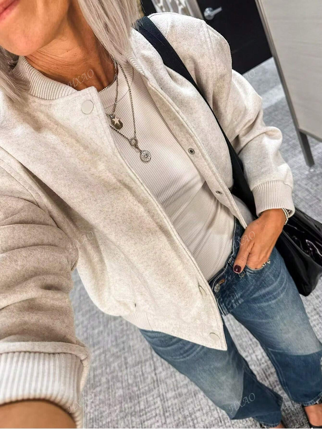 Harper - Lightweight Bomber Jacket