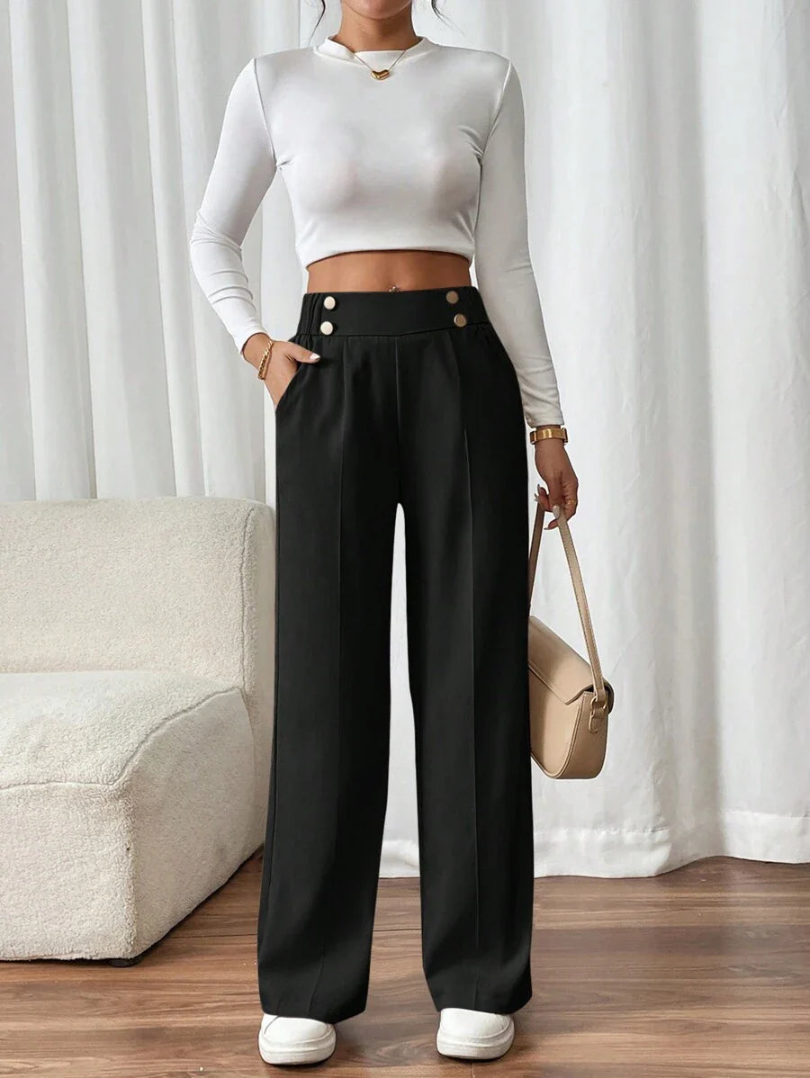 Lucy - Straight Leg Trousers