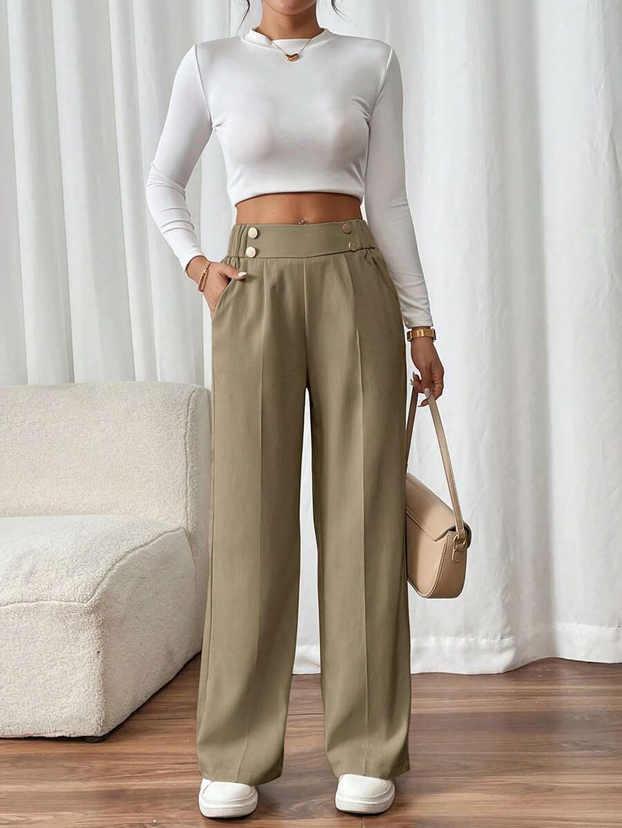 Lucy - Straight Leg Trousers