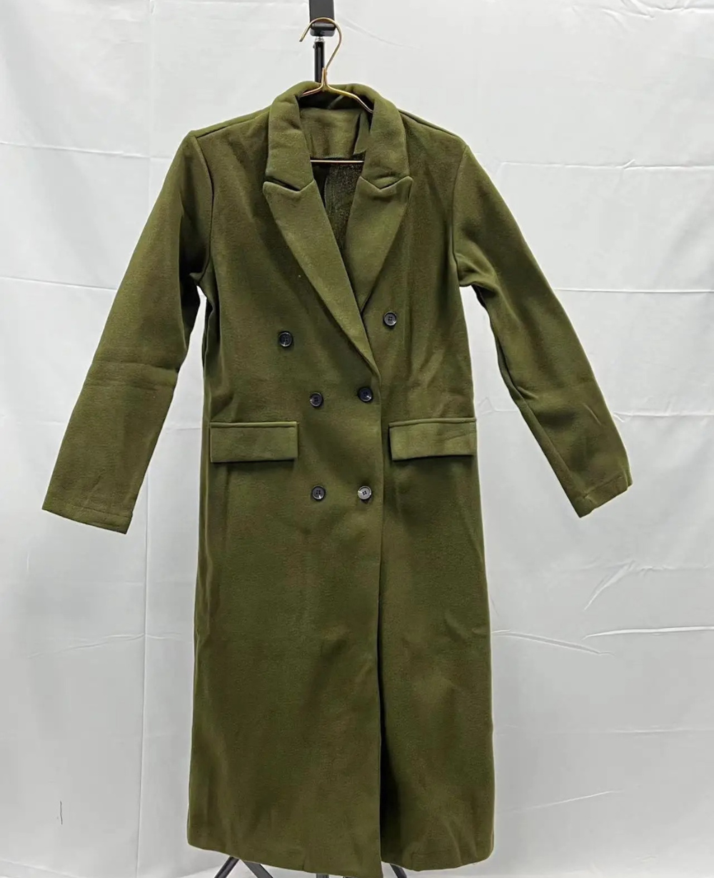 Karen - Fitted Wool Trench Coat