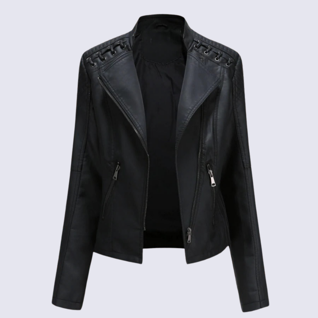 Lena - Women's Faux Leather Jacket
