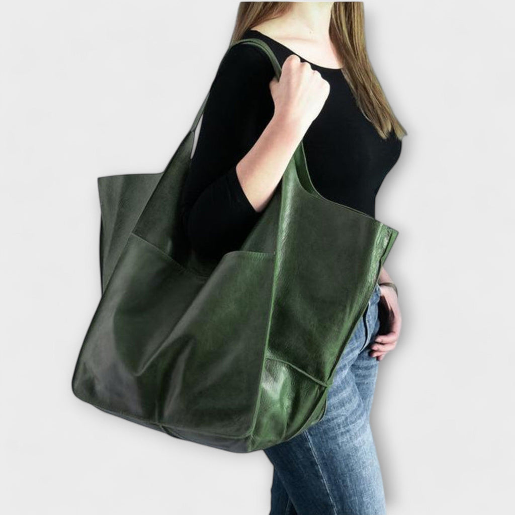 Stella - Vegan Leather Tote Bag