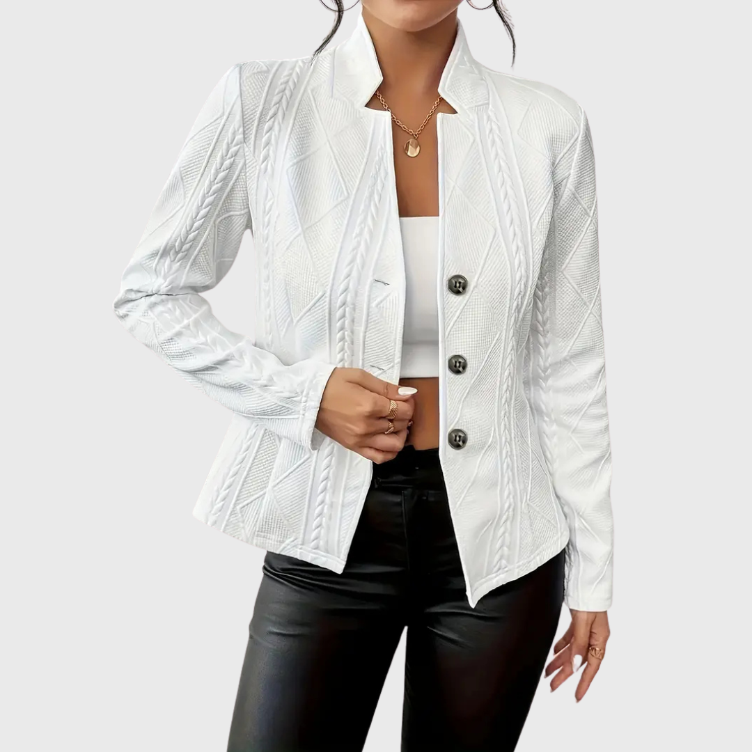 Stylish Tailored Blazer Elegant Fit