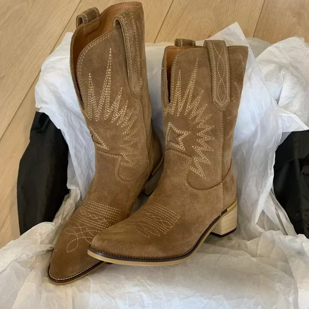 Laurie - Western Cowboy Boots