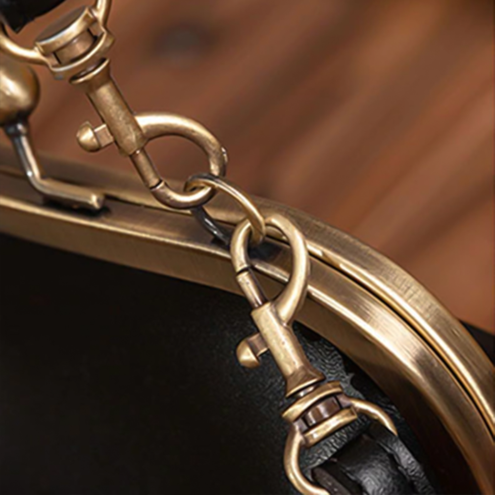 Diana - Vegan Leather Structured Handbag