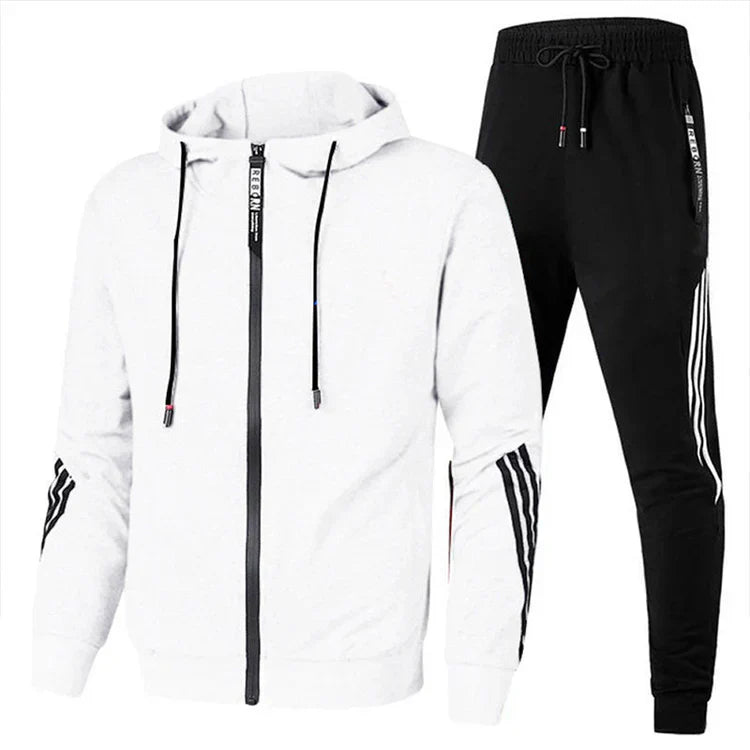 Women's Zip-Up Hoodie & Jogger Tracksuit Set
