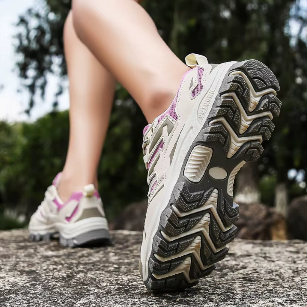 Amelia - Orthopedic Lace-Up Hiking Shoe