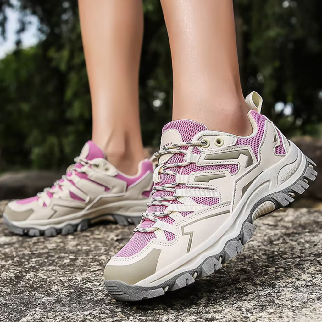 Amelia - Orthopedic Lace-Up Hiking Shoe