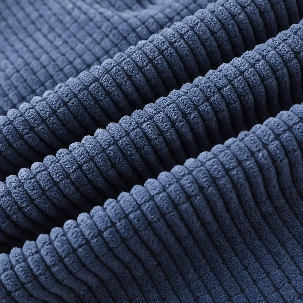 Pantaloni jogger da uomo in velluto a coste con vita regolabile con coulisse