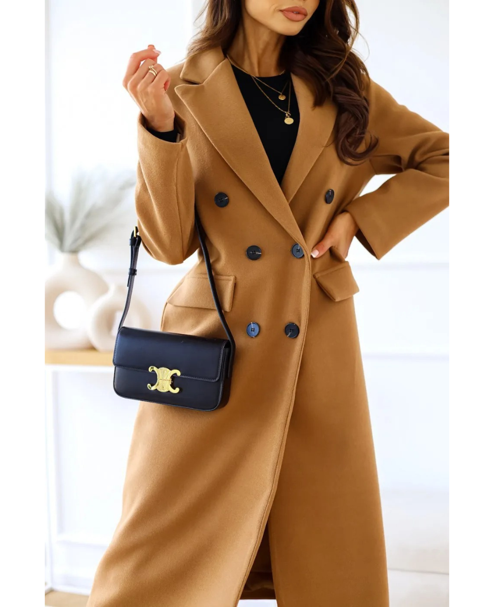 Karen - Fitted Wool Trench Coat