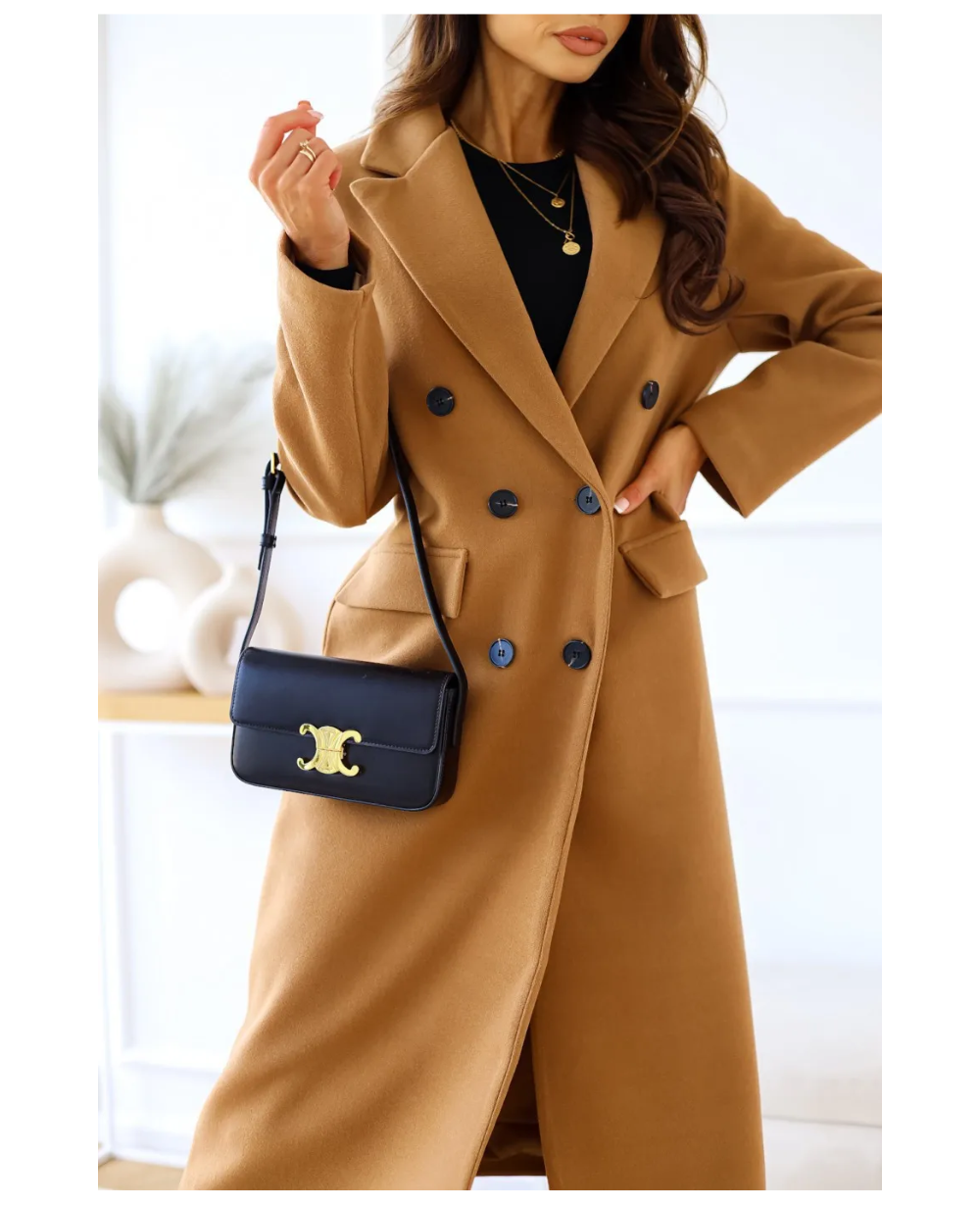 Karen - Fitted Wool Trench Coat