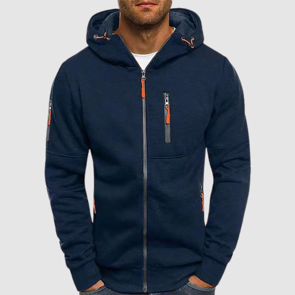 Julian - Cotton Zip Hoodie