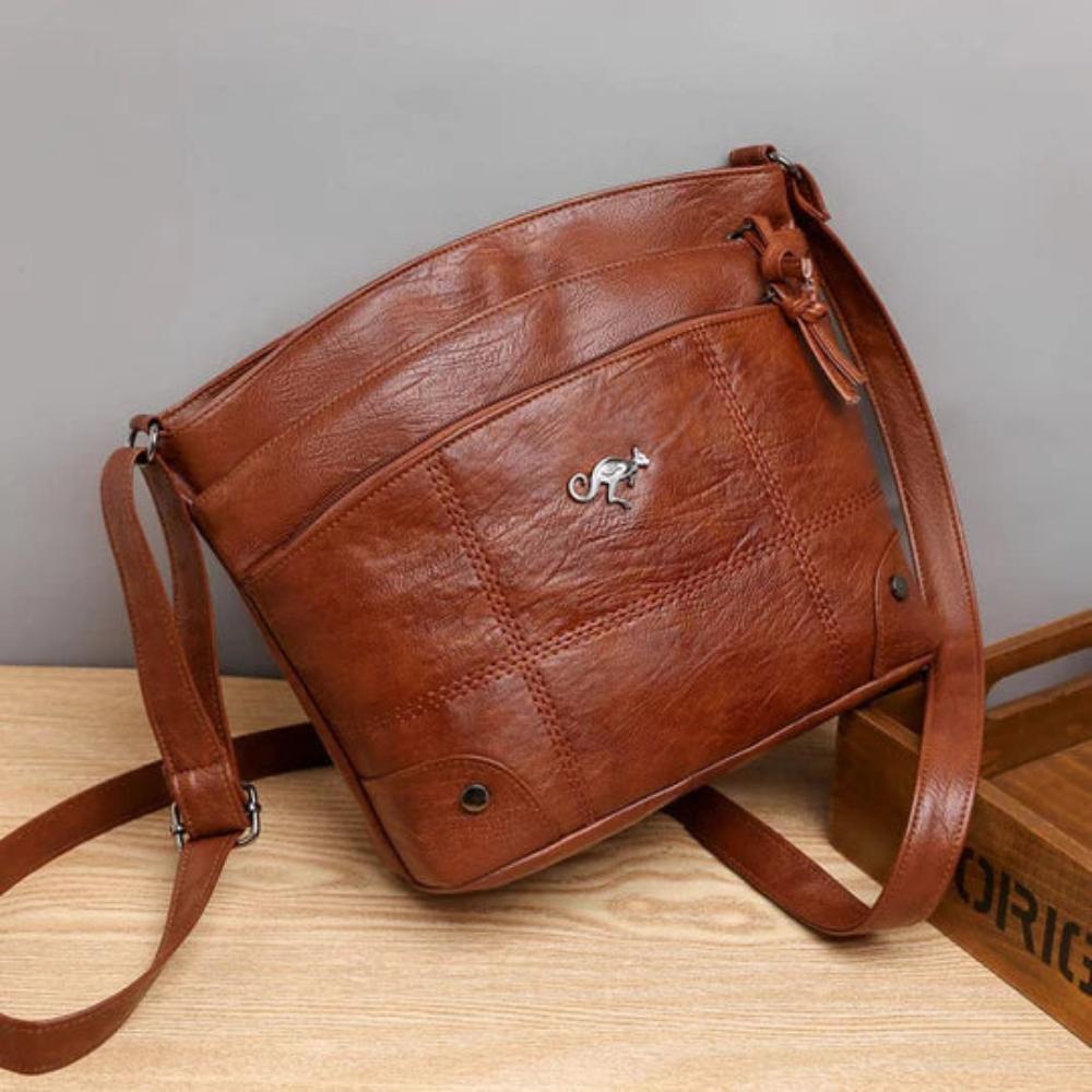 Carolyn - Vegan Leather Crossbody Bag