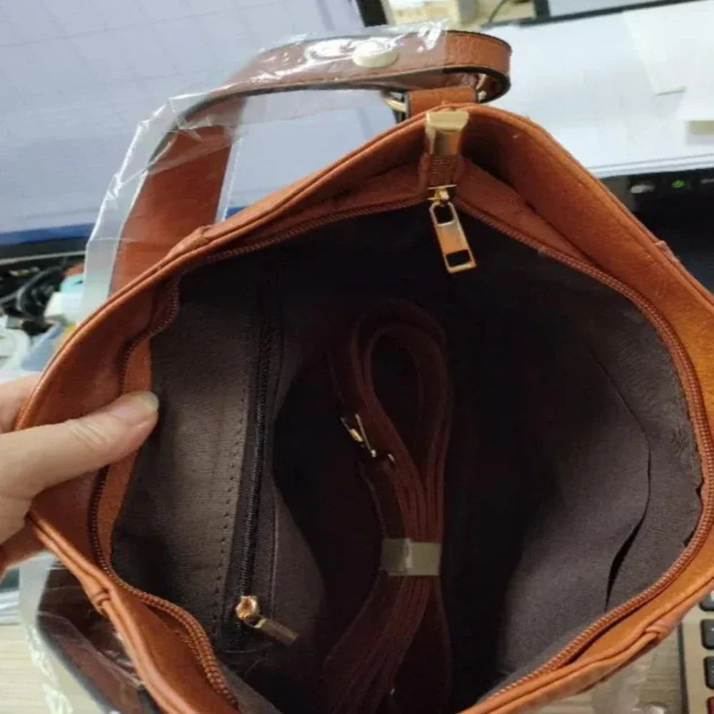 Colleen - Vegan Leather Hobo Bag