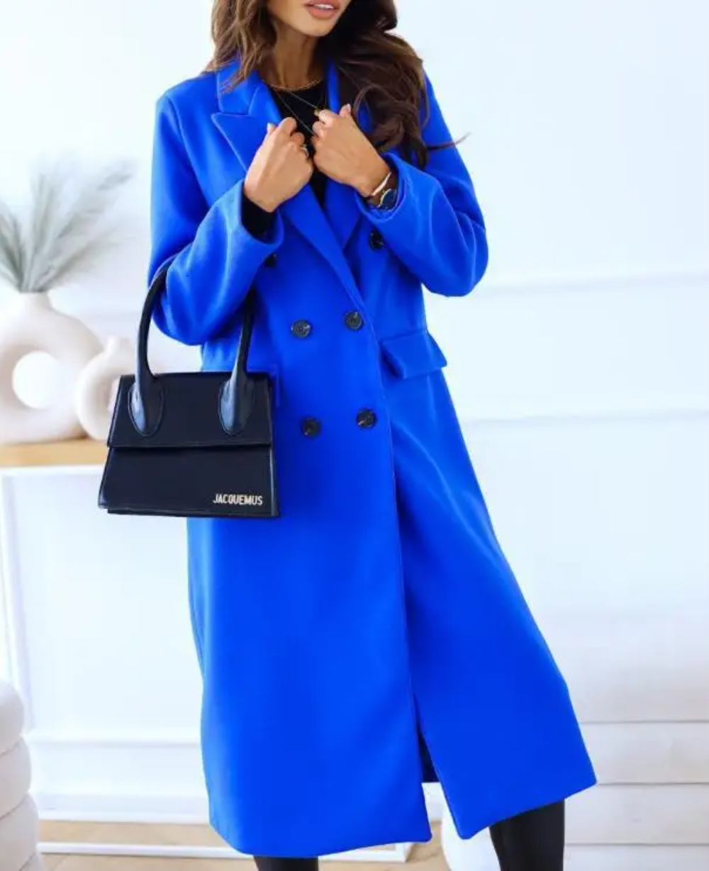 Karen - Fitted Wool Trench Coat