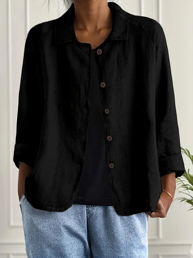 Cardigan casual da donna con bottoni