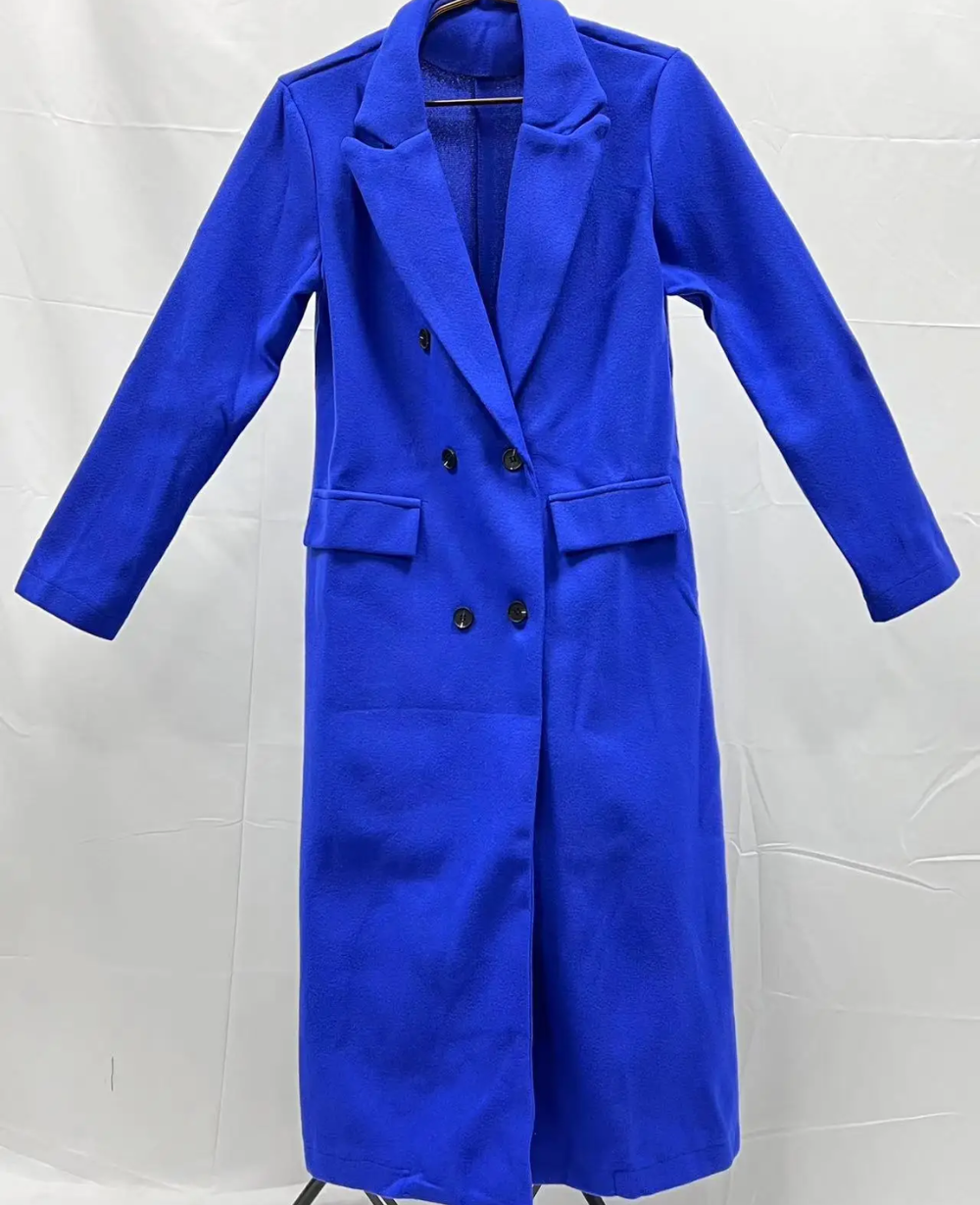 Karen - Fitted Wool Trench Coat