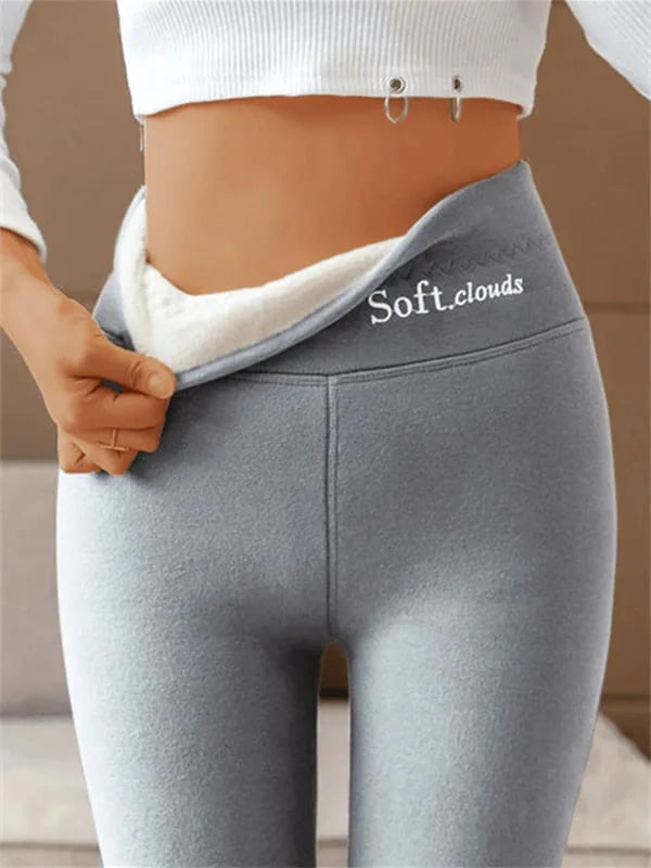 Women's Fleece Lined Leggings with Thermal Warmth
