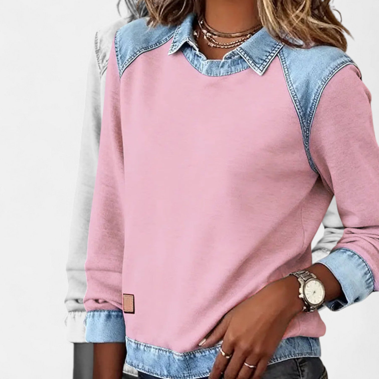 Women's Long Sleeve Casual Pullover Sweatshirt