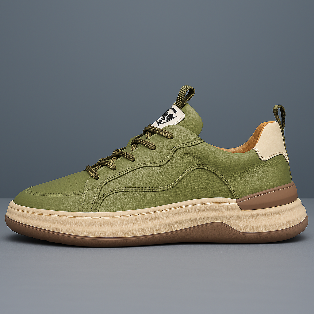 Men's Casual Low-Top Lace-Up Sneakers
