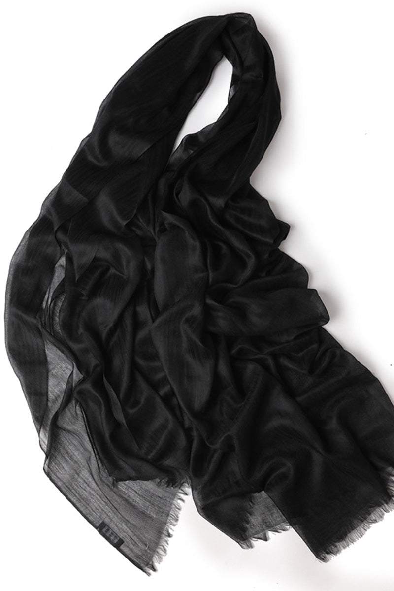 Sciarpa scialle oversize leggera da donna