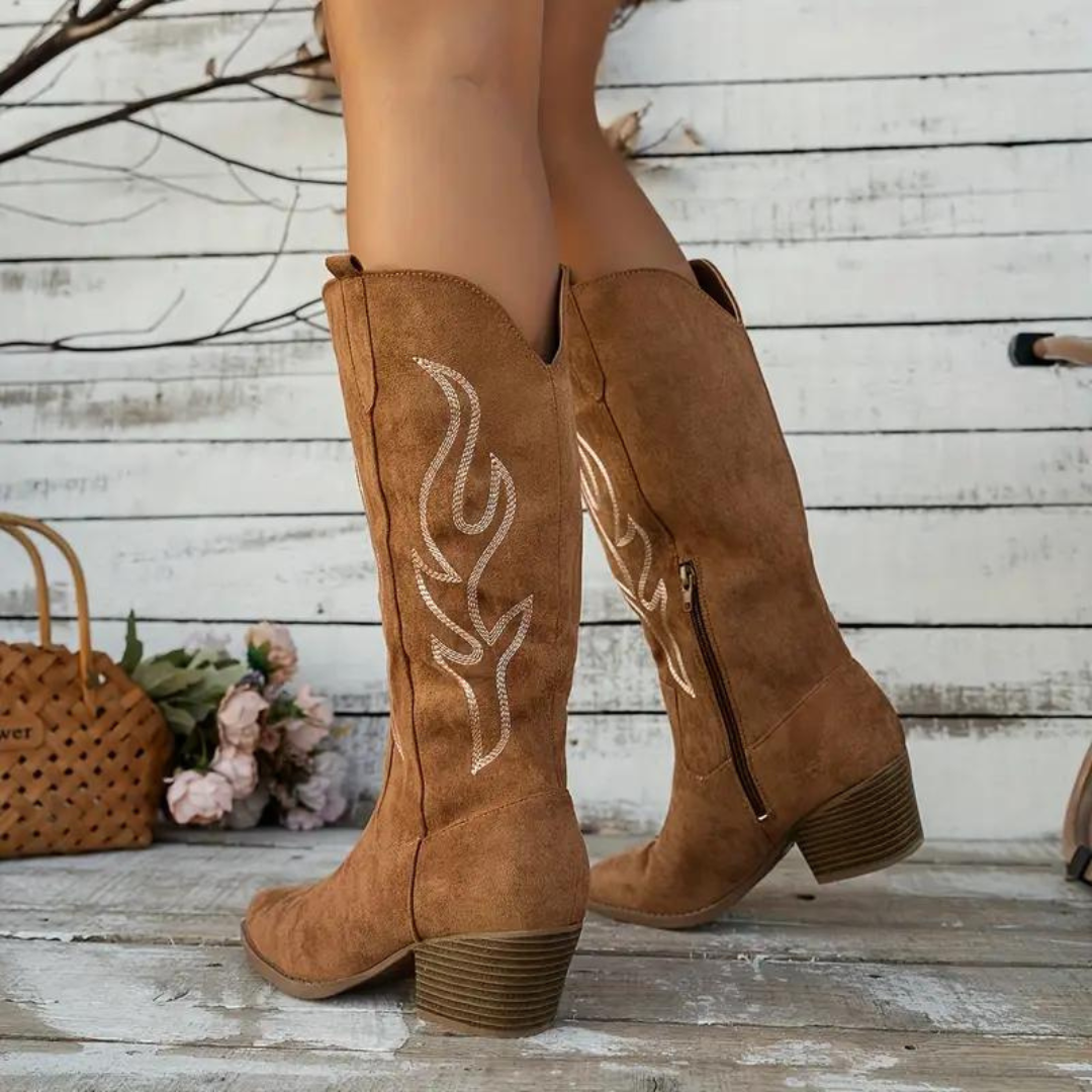 Joyce - Western Cowboy Boots
