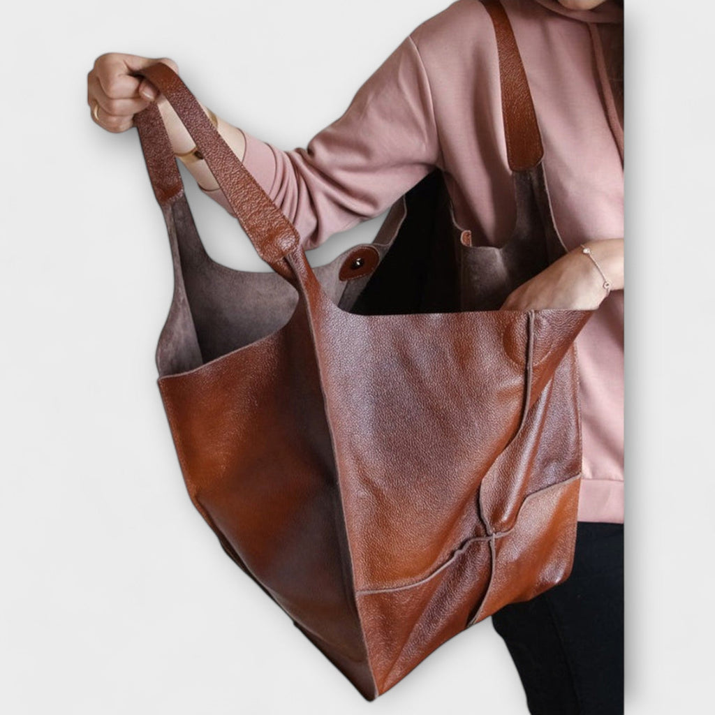 Stella - Vegan Leather Tote Bag