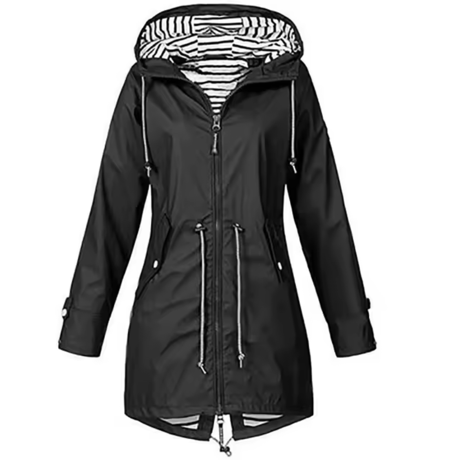 Women's Waterproof Raincoat with Hood
