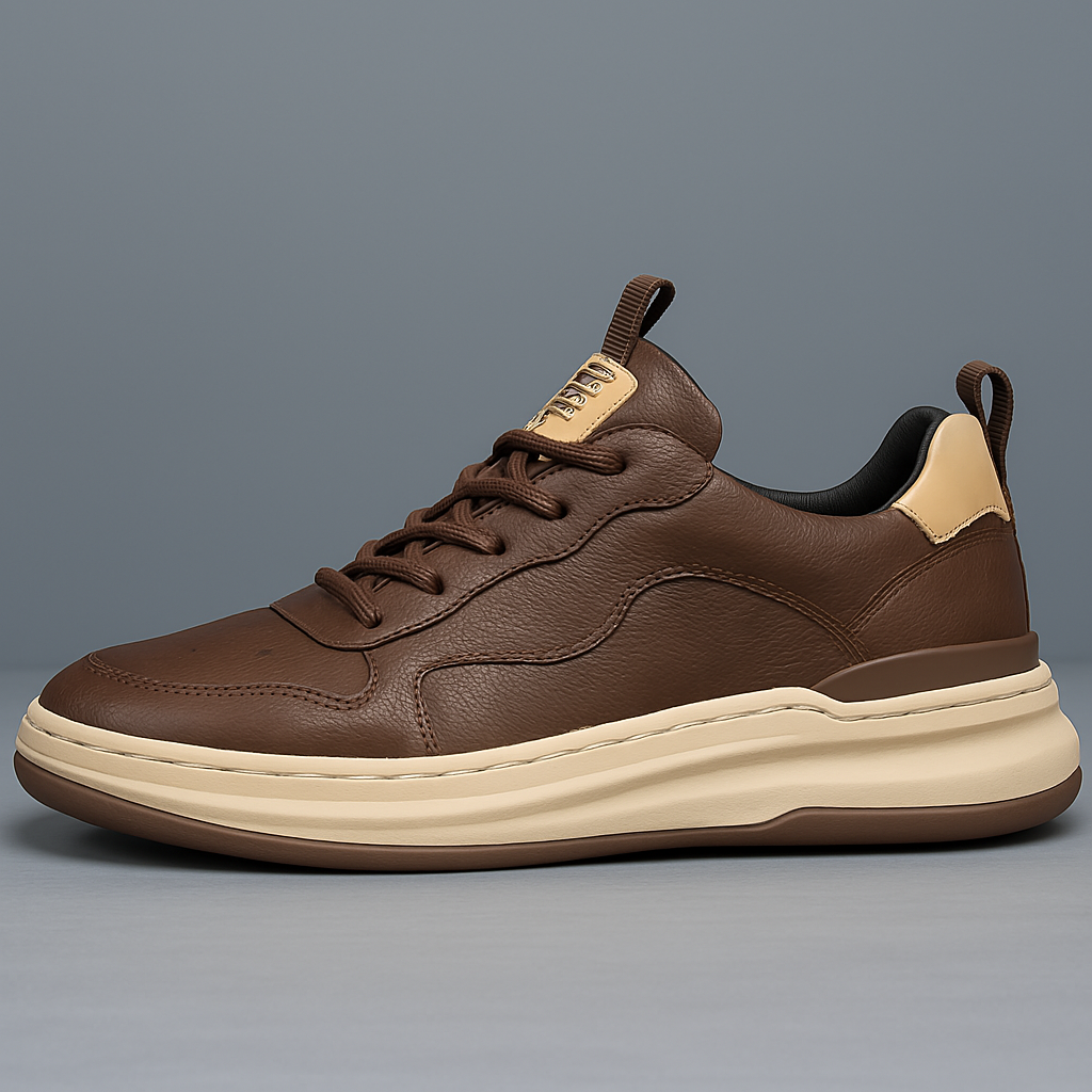 Men's Casual Low-Top Lace-Up Sneakers