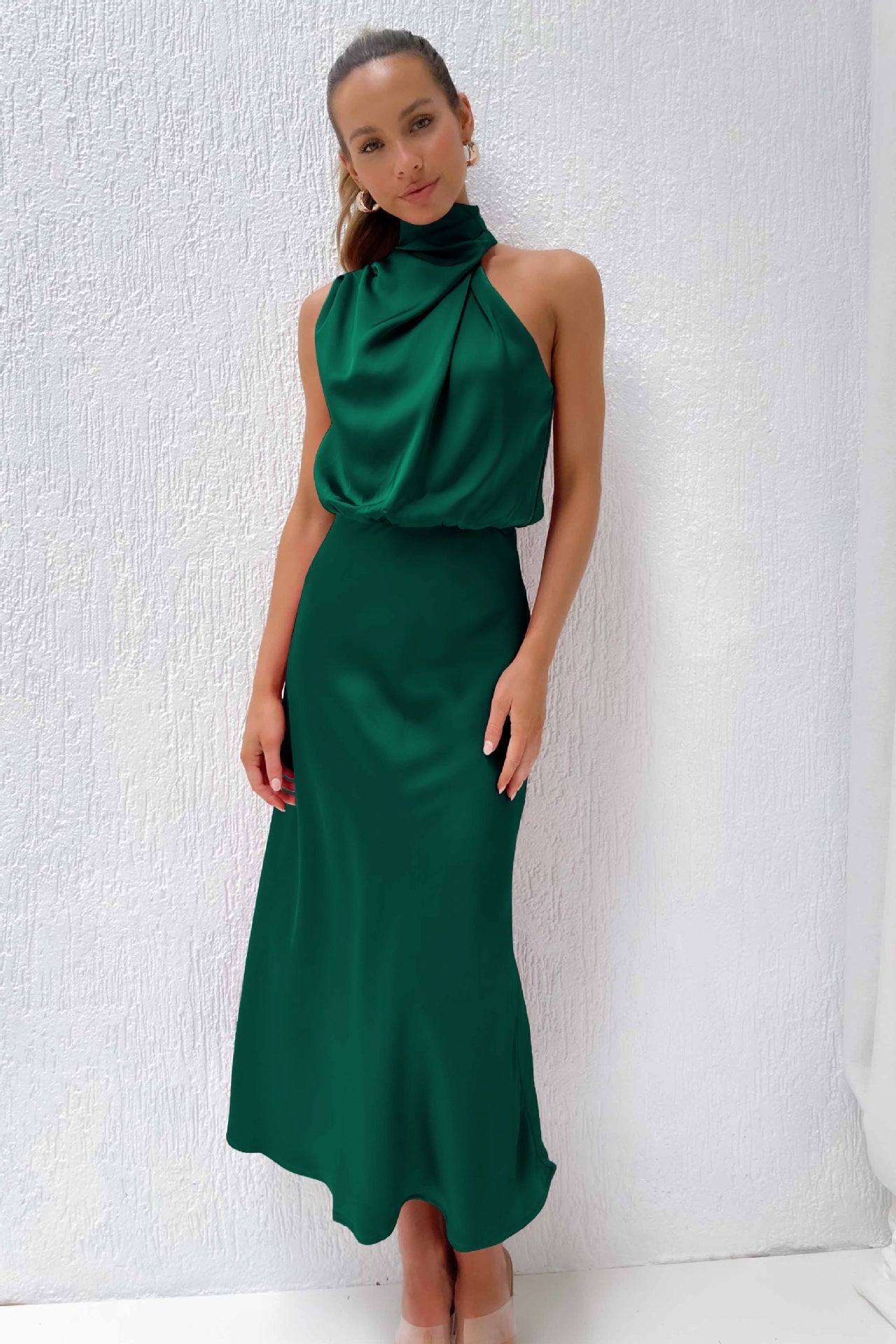Diane - Satin Maxi Dress
