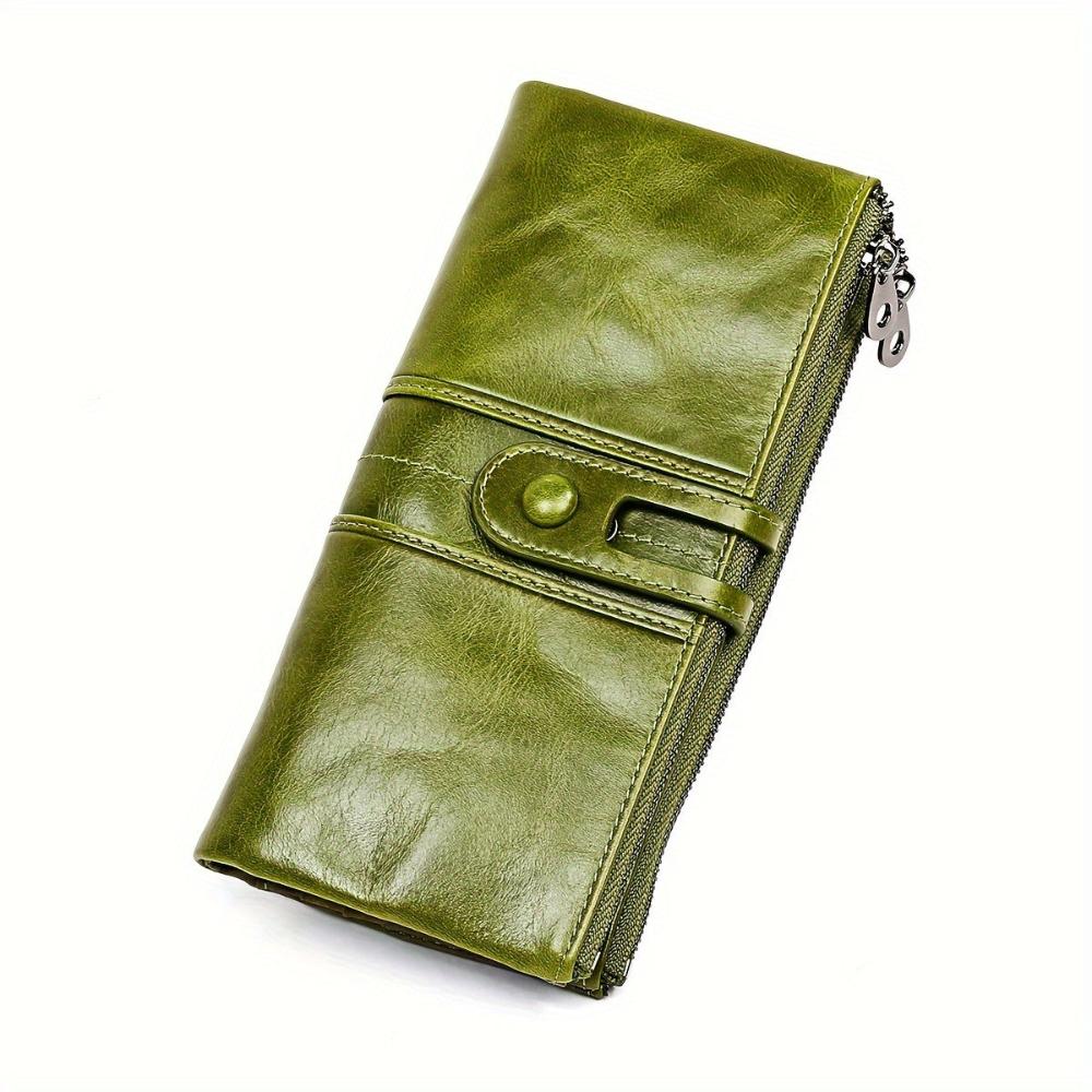 Maria - Leather Long Clutch Wallet