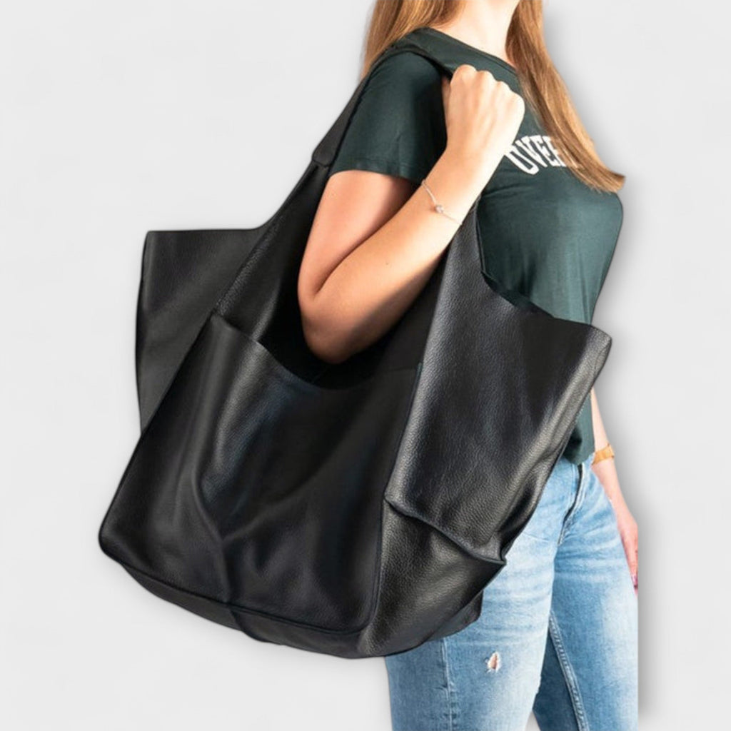 Stella - Vegan Leather Tote Bag