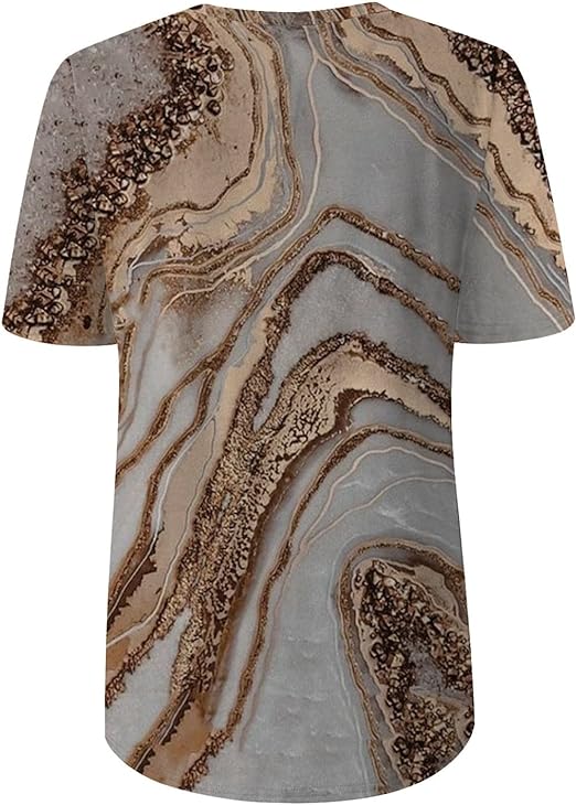 Hazel - Boho V-Neck T-Shirt