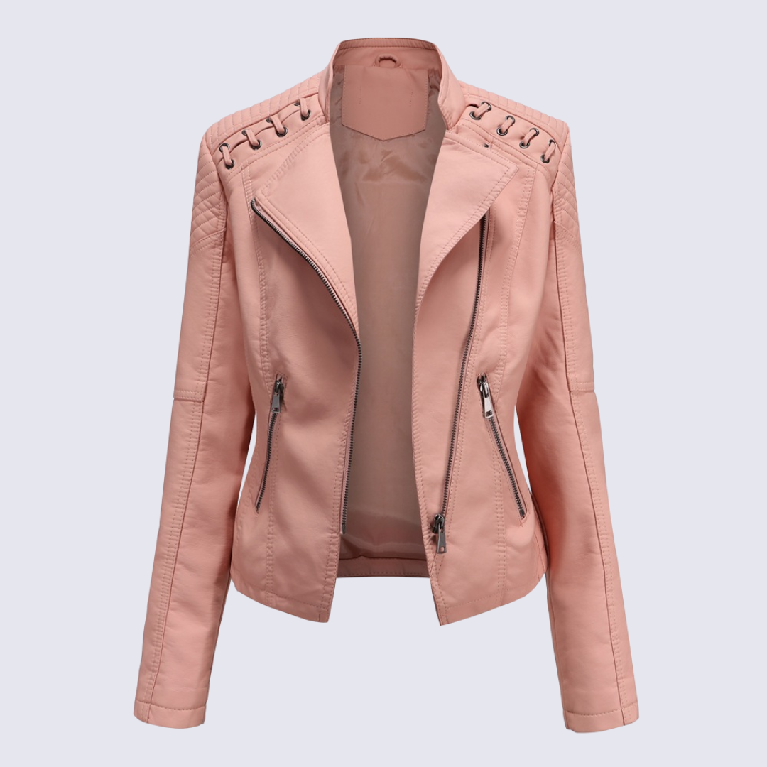 Lena - Women's Faux Leather Jacket