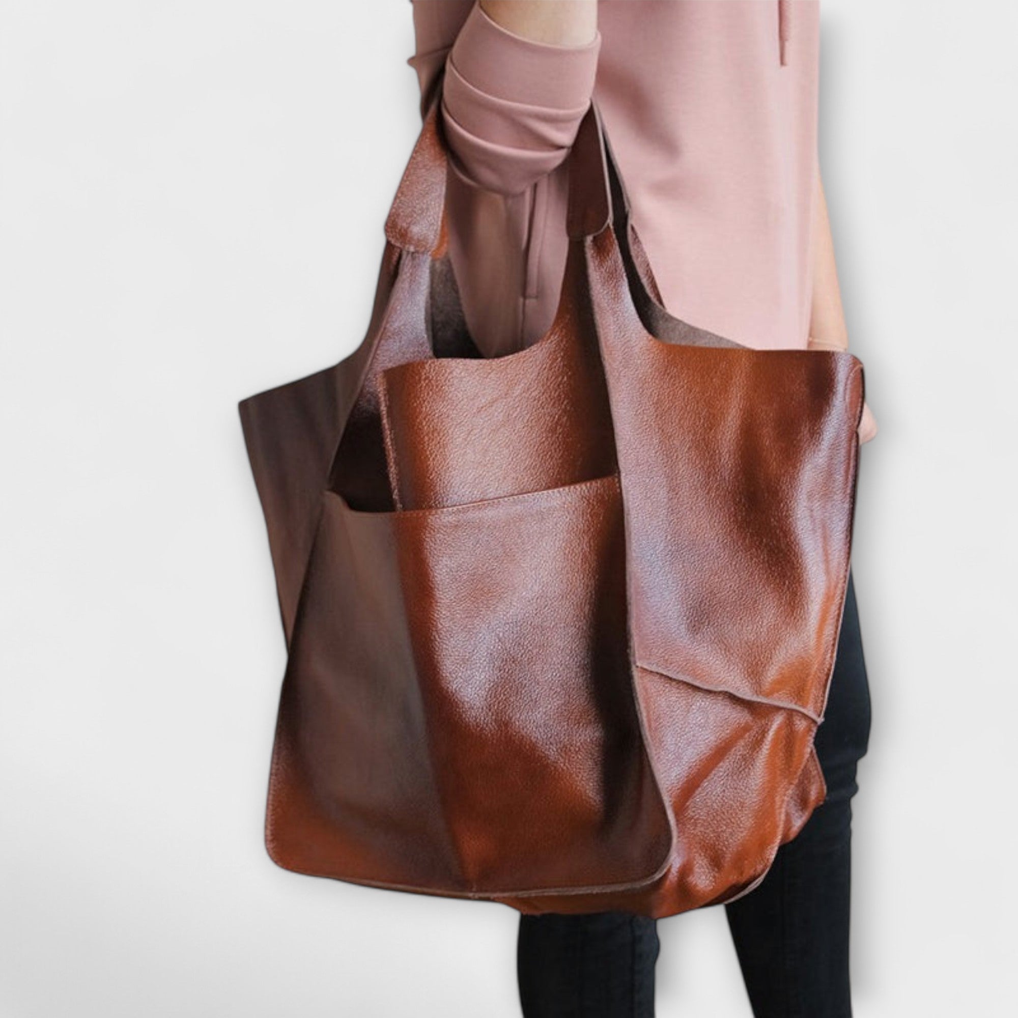Stella - Vegan Leather Tote Bag