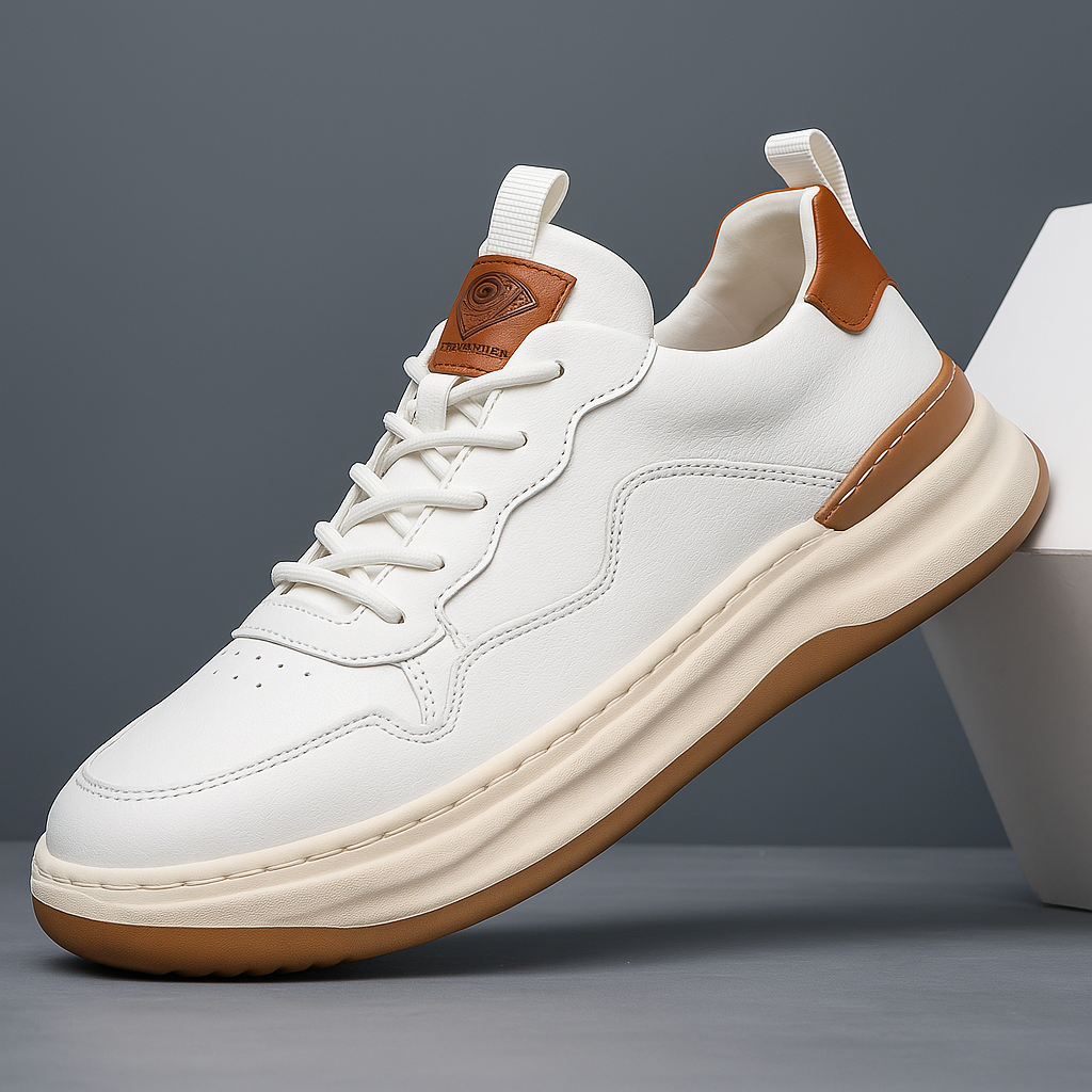Men's Casual Low-Top Lace-Up Sneakers