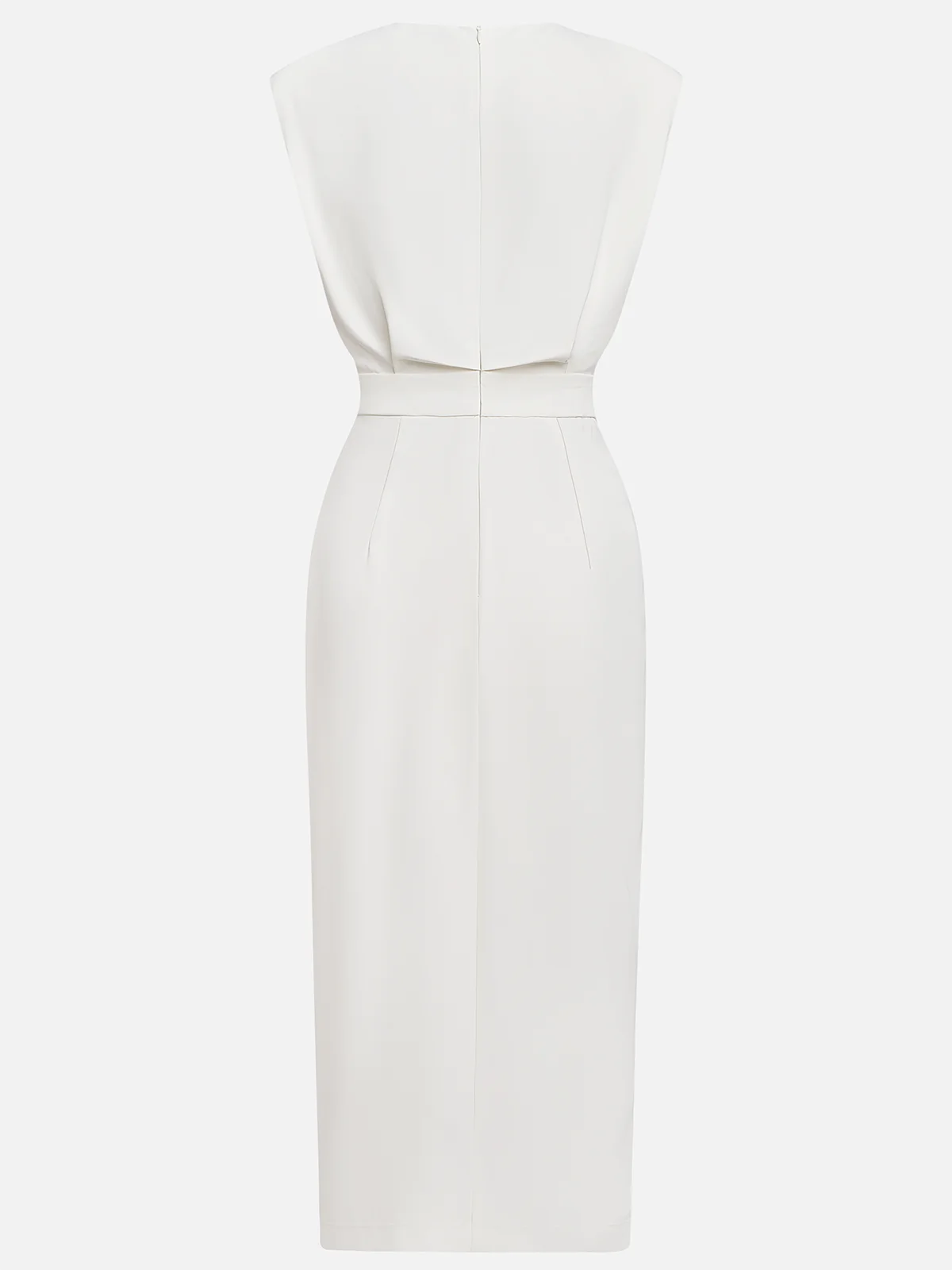 Robe midi ajustée moderne Élégante style minimaliste