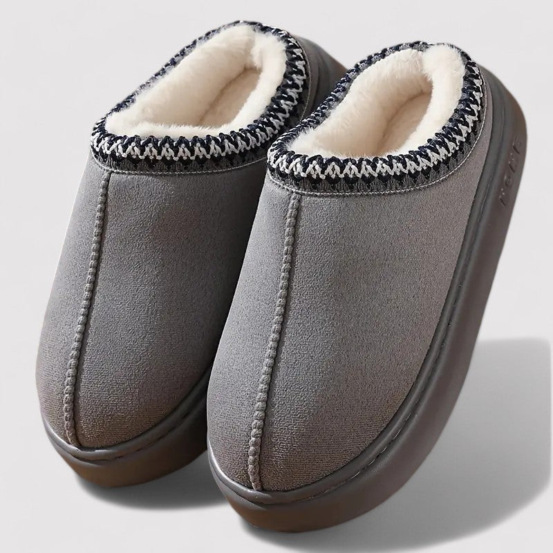 Women's Cozy Memory Foam Faux Fur Lined Slippers
