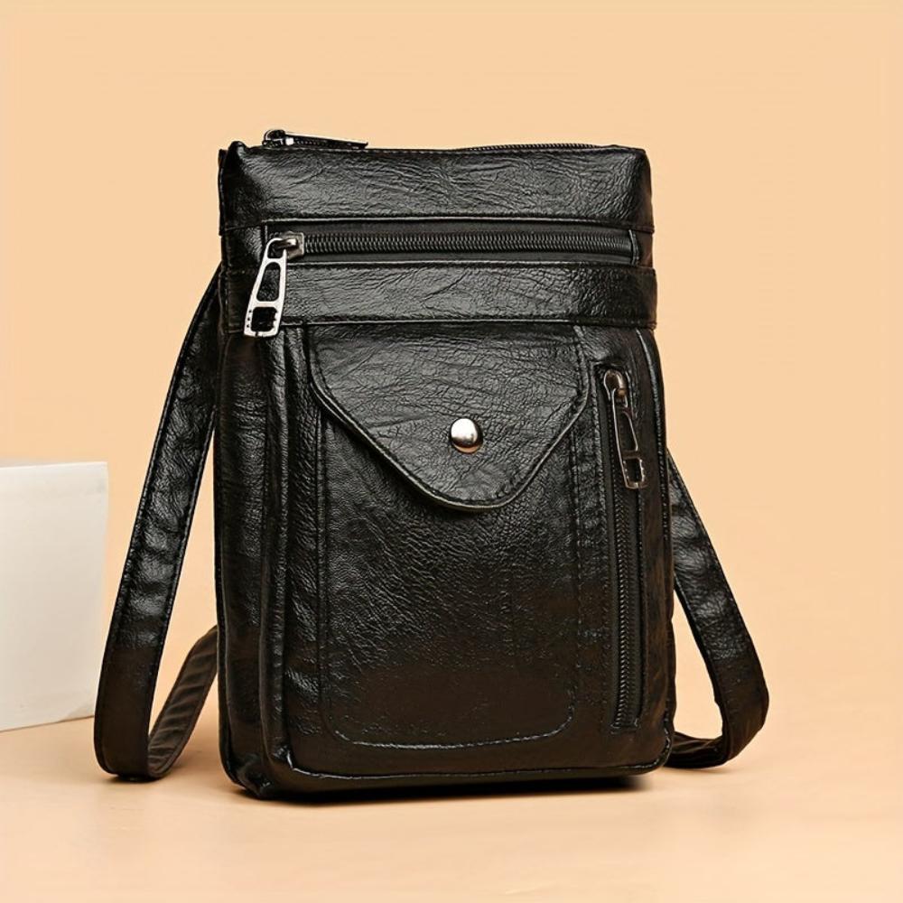 Rebecca - Vegan Leather Crossbody Shoulder Bag