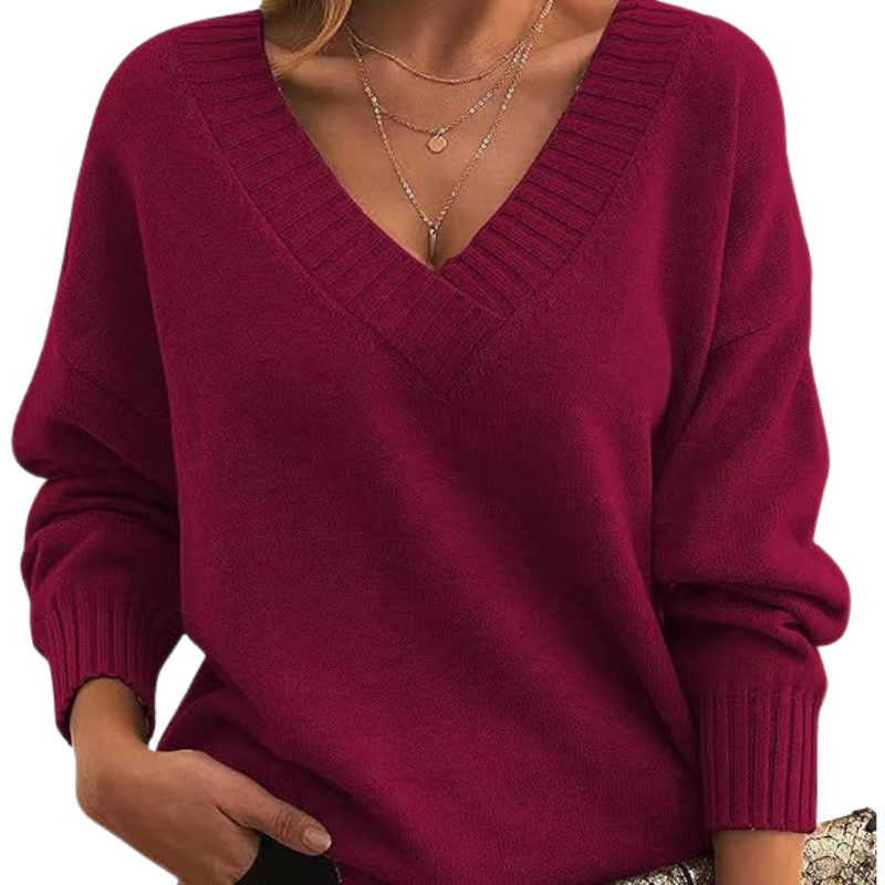 Jennifer - V-Neck Sweater