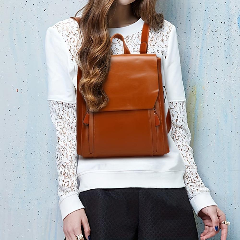 Emily - Vegan Leather Backpack