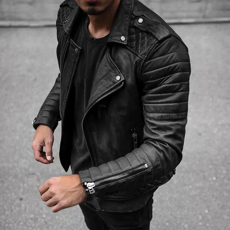 Isaiah - Men's Leather Jacket